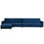 Childers 5 Seater Velvet Sofa Bed-412182803-412182800