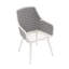 Fauteuil d'extérieur avec coussin-1298945443