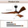 52" 3 - Blade LED Standard Ceiling Fan with Remote Control and Light Kit Included