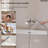 Wall Mount Tub Faucet Roman Bathtub Filler with Handheld Shower-114216933