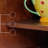 Retro style retractable solid wood TV cabinet