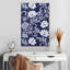 Kerner Blue Flower Vines-108554644