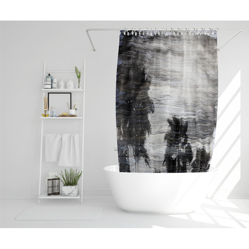 Romanzi Polyester Shower Curtain Set