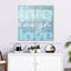 Tergel Live Laugh Love - bleu