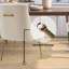 Chaise rembourrée en velours Sandstrom-1583718538