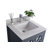 Caballero 24'' Single Bathroom Vanity with Solid Surface Top-1170052658-1184801700
