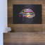 «Everly Quinn« Colorful Lips »par Balazs Solti, art mural en métal-1484519747