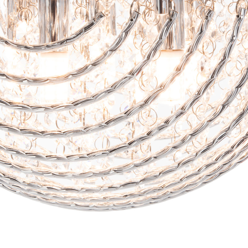 Meagan 5 - Light Geometric Chandelier