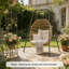 Support d'extérieur pour chaises suspendues, support pour hamac stable (support pour chaise seulement)-1856294211