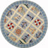 Blue/Ivory