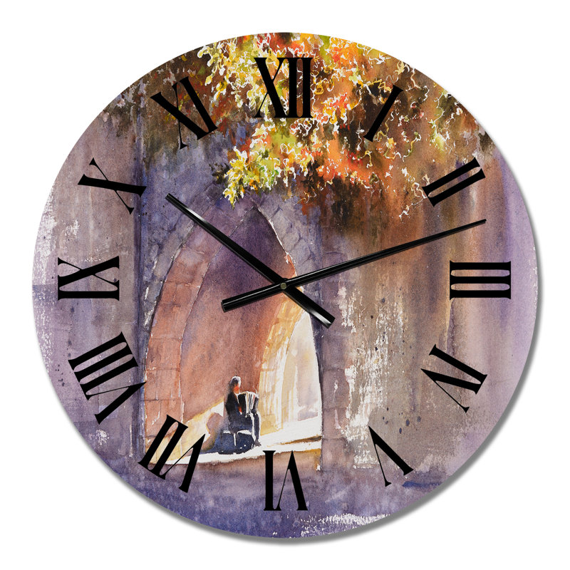 Horloge murale surdimensionnée, Moyen