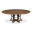 Tower Round Solid Oak Dining Table-1187933850