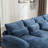 Modern Large Chenille Fabric U-Shape Sectional Sofa