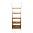Amber 5-Shelf Ladder Bookcase, Warm Brown