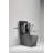 Creationstry GPF Square/Rectangular Floor Mounted Bidet Toilet (Seat Included)-97983437