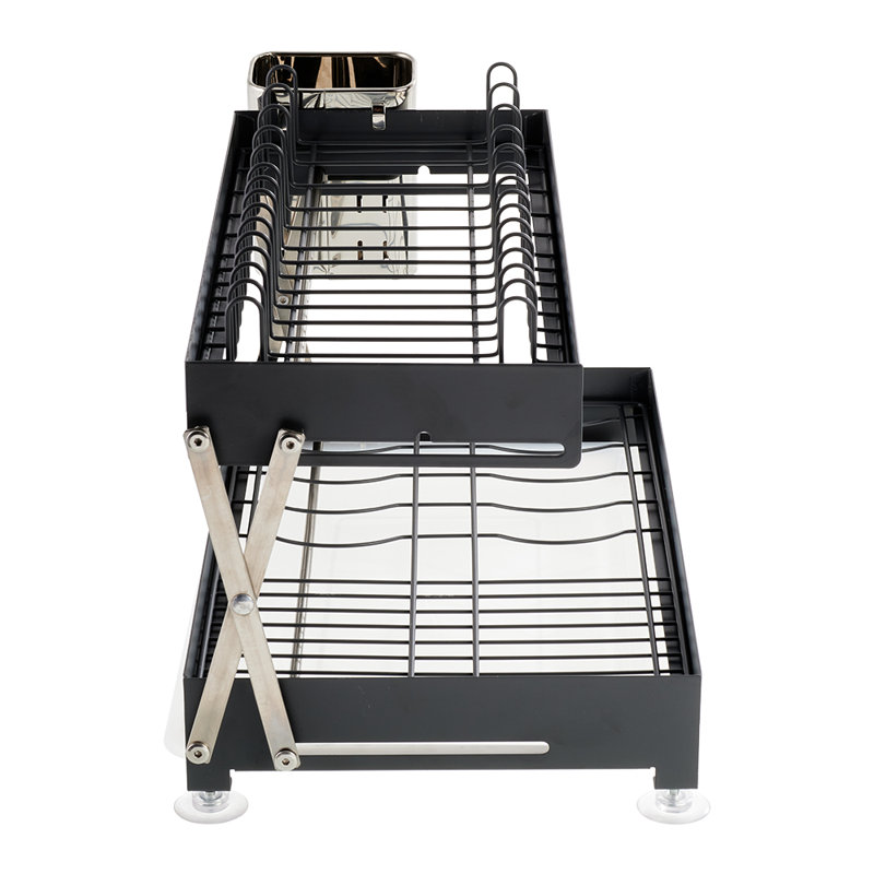 Countertop Dish Rack, Matte Black