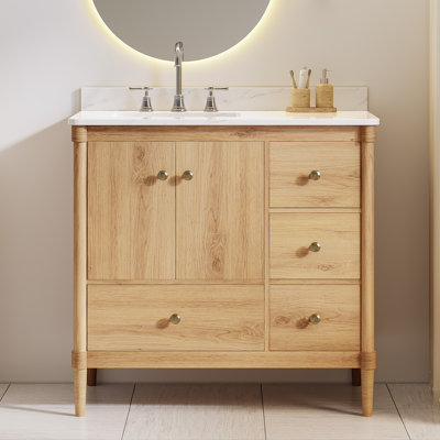Meuble-lavabo simple 36 po Silva