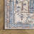 Eleanor SpinClean Machine Washable Distressed Medallion Area Rug-1737146212