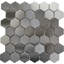 2" x 2" Metal Honeycomb Mosaic Wall Tile