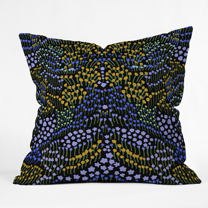 Coussin décoratif intérieur/extérieur iveta abolina bette, 18 po x 18 po