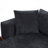 Sectional Sofa 93.7" L-Shaped Sofa Upholstered Sofa Couch With Wooden Storage Compartment For Living Room-1207397681