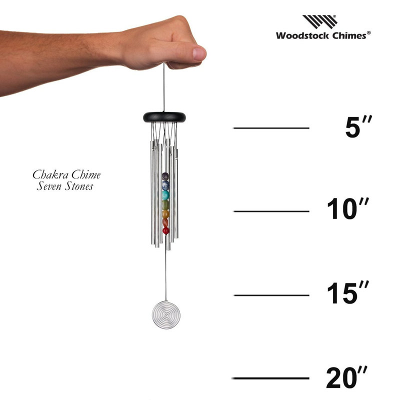 Carillon Chakra Chime ™ - Sept pierres