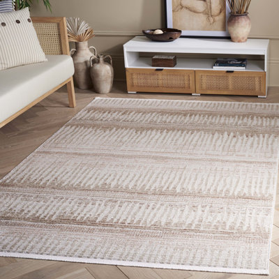 Tapis abstrait Candelario Performance