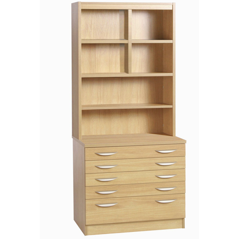 Faya Storage Cabinet, Classic Oak