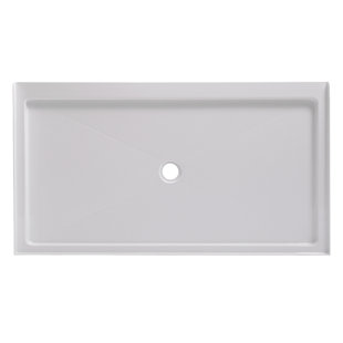 Base de douche à seuil simple l 60 po x P 36 po