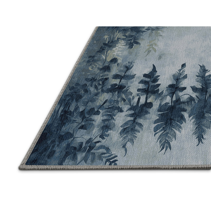 Tapis gris lavable à la machine, Tapis de couloir 2 pi x 5 pi