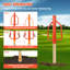 Post Hole Driver 18 LB Fence Post Driver T Post Driver Metal Manual Fence Post Hammer with Handle for Installing Fence Posts
