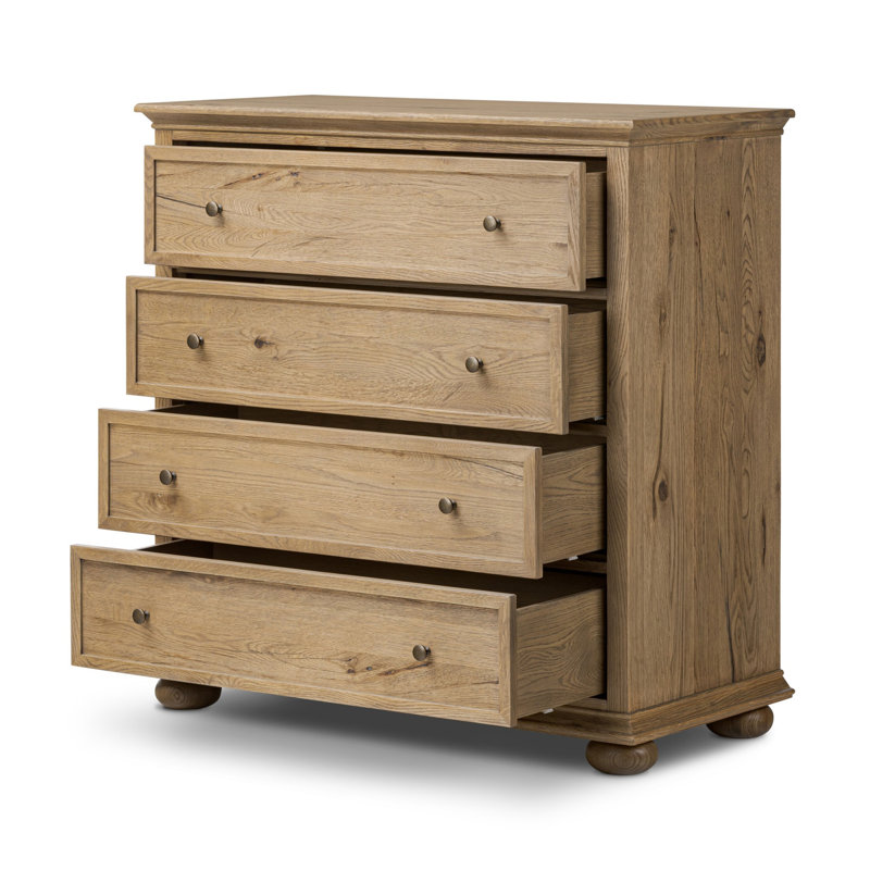 Geoffrey Tall Dresser, Worn Oak