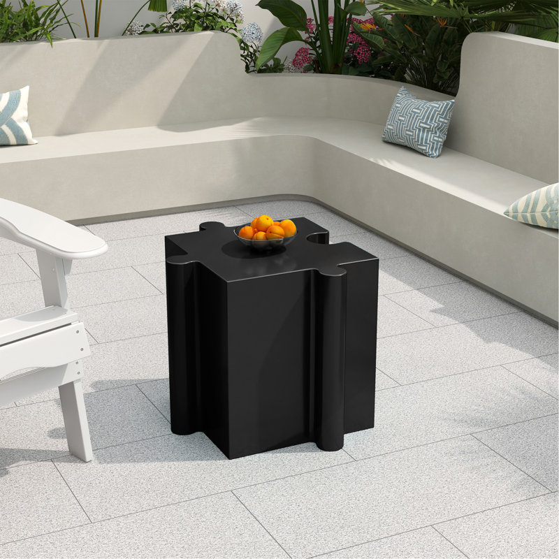 Table d'appoint Art, Noir