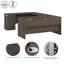 Aralee U-Shaped Executive Desk-2067895238
