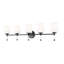 Meuble-lavabo noir mat 5 lumières Henri-123223053
