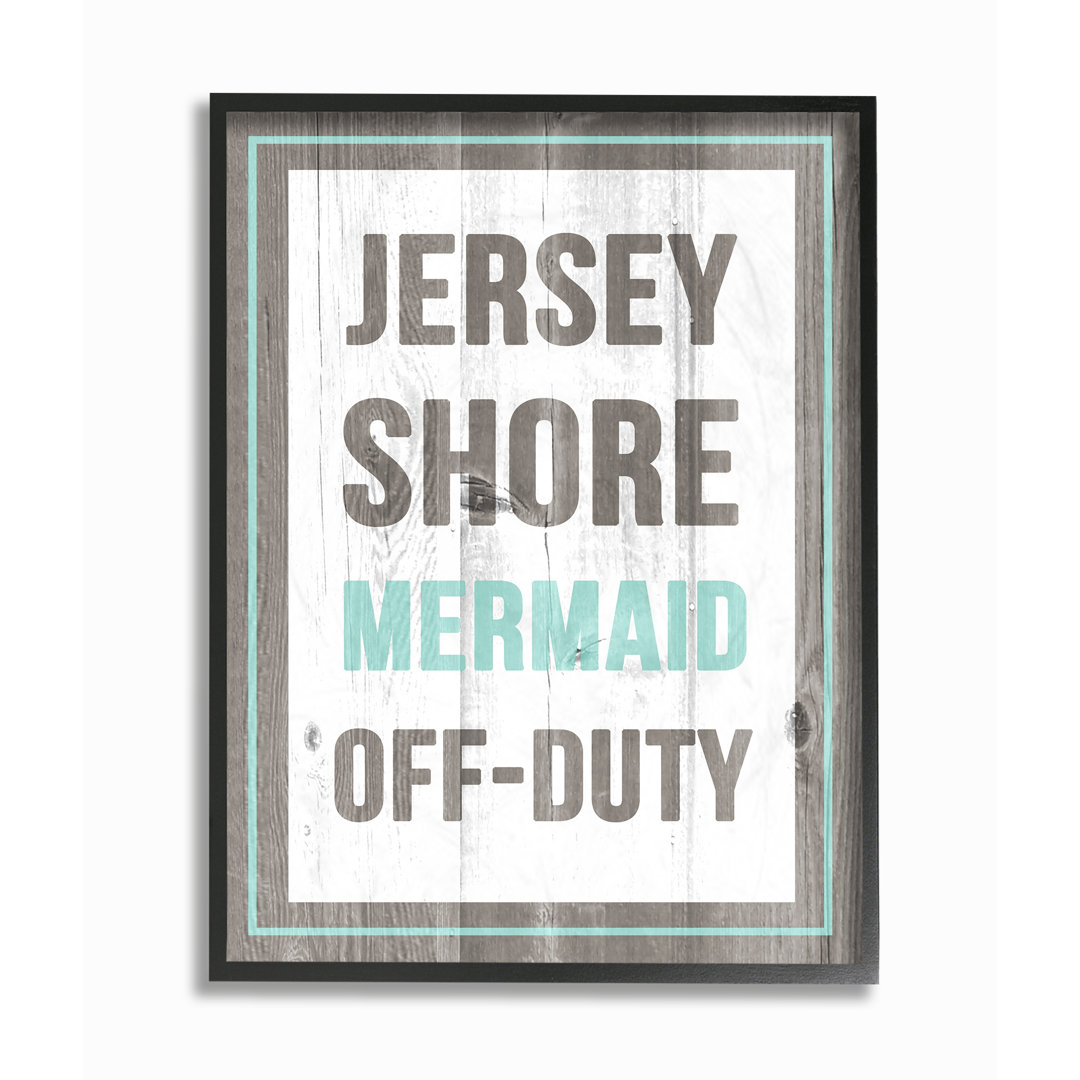 " Jersey Shore Mermaid Off Duty " by Daphne Polselli Highland Dunes 
