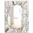Marbled Diamond Traditional Accent Mirror-40086015-40238917