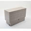 Lit gris avec rangement pratique, matelas en mousse souple et lit pliant avec prise de charge, gris, adaptateur pour bac de rangement-182665200