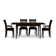 Sarah 4 - Person Solid Wood Top Four Leg Dining Set