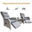 Adaleena 67cm Wide Glider Standard Recliner-257688911-257688908