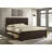 Brookes Wood California King Storage Panel Bed Dark Cocoa-422652633-422652632