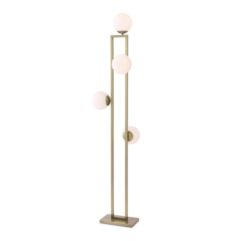 Pascal 69'' Tree Floor Lamp, Brass
