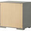 Table de chevet 2 tiroirs Pierce Gray
