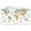 Carte du monde papier peint carte du monde amovible carte éducative murale-1537676357-1537676363