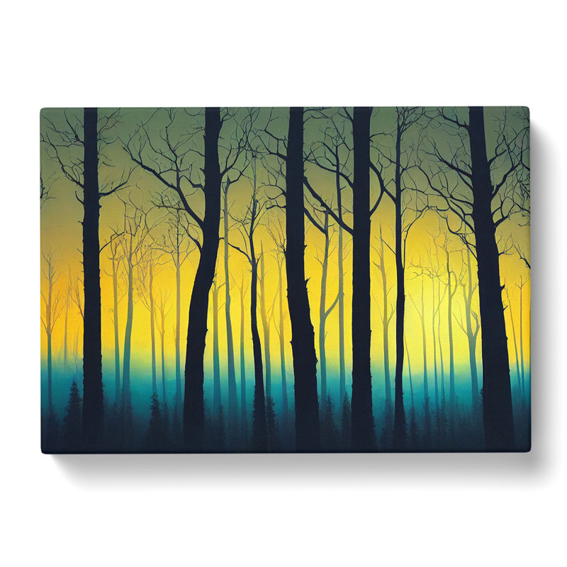 Progressive Summer Forest - Wrapped Canvas, 40cm H x 60cm W x 3cm D