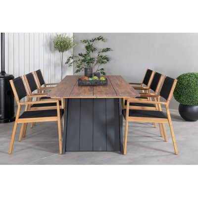 Zulema 6 - Person Dining Set