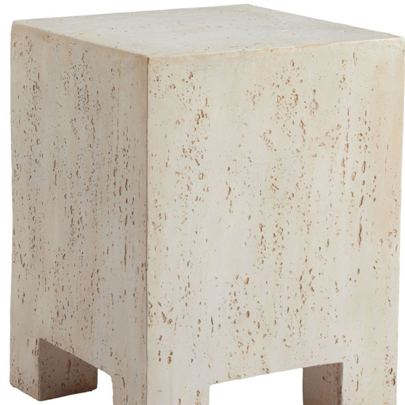 Table de bout carrée 20 po beige