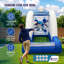 Jeu de lancer de baseball gonflable 10 pi avec 8 balles Wellcomer