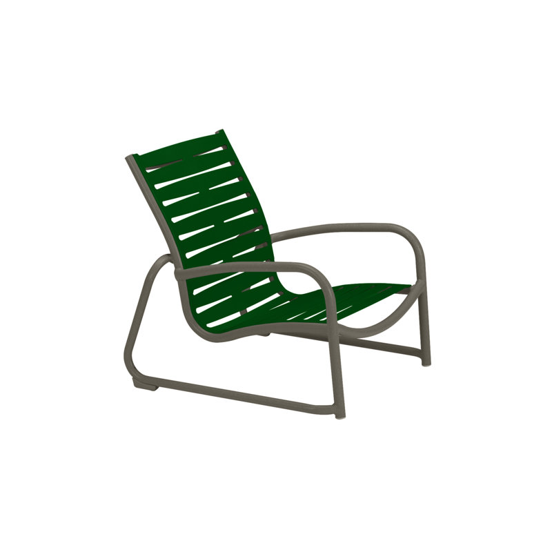 Fauteuil de patio Millennia EZ Span ™, Vert forêt, Obsidienne