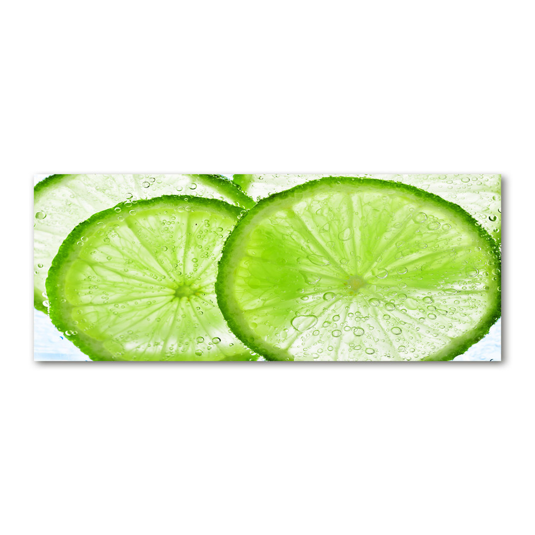 Limes Under Water - Wrapped Canvas Print